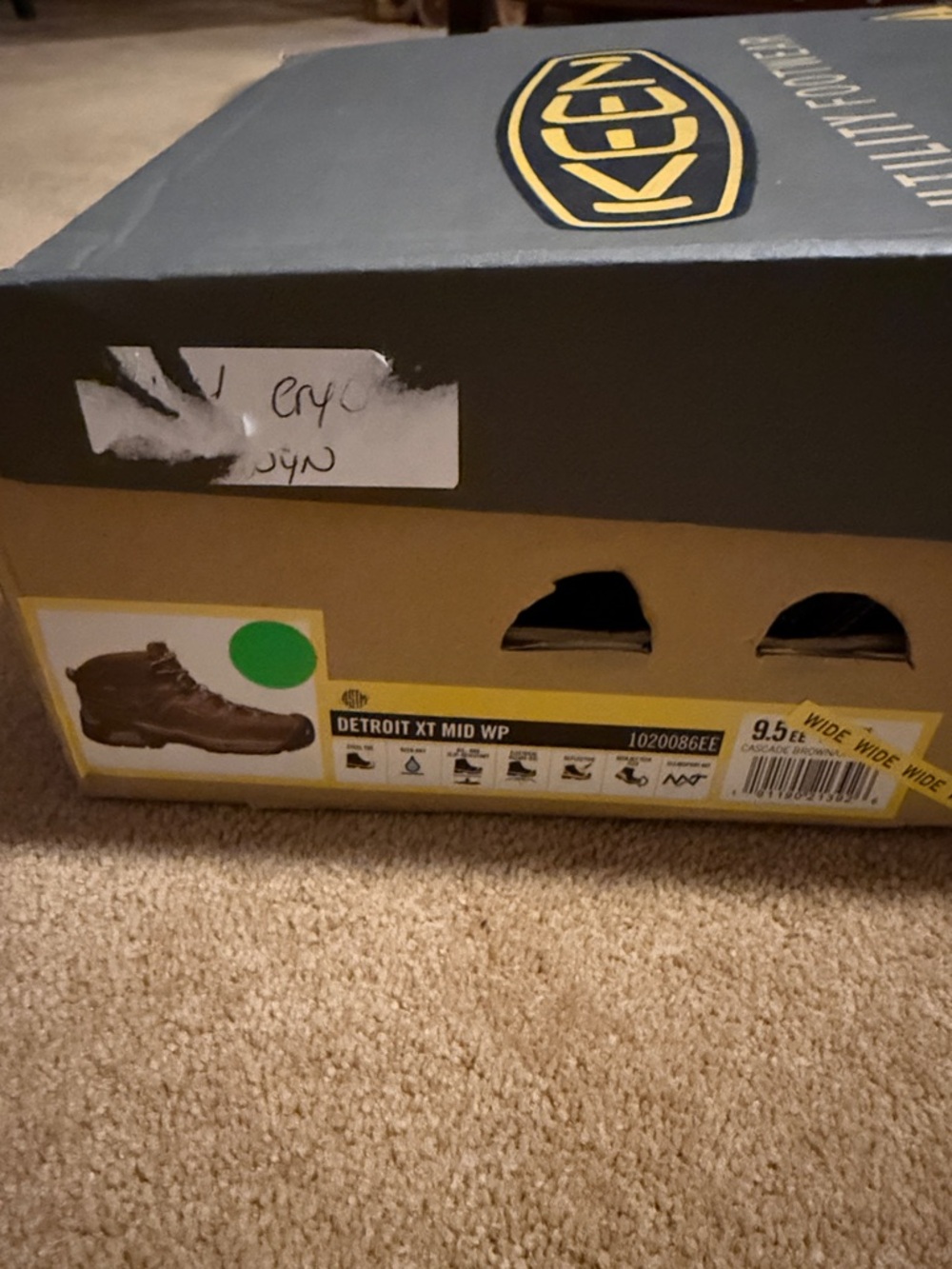 Keen Detroit XT Mid Waterproof steel toe work boots NWT - Picture 6 of 7